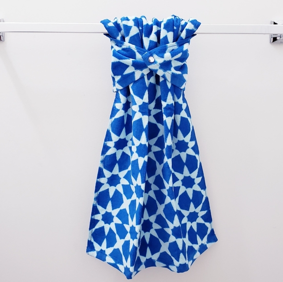 Hand Crafted Other - #0980-A ●NEW! Medallion Hang'N'Snap HAND Towel *Select your snap